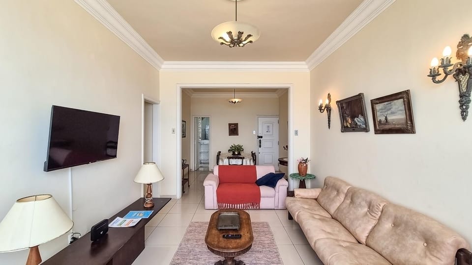Edf Luxo Vista Frontal Mar c Garagem Apartment in Rio de Janeiro
