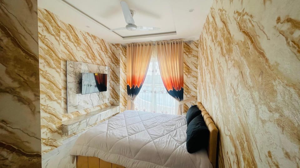 Park view city dancing fountains lake face Apartment in Islamabad