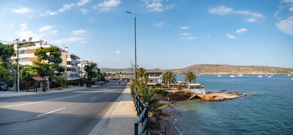 Seaview Balcony in Varkiza by ΜΡS Apartment in East Attica Regional Unit, Greece