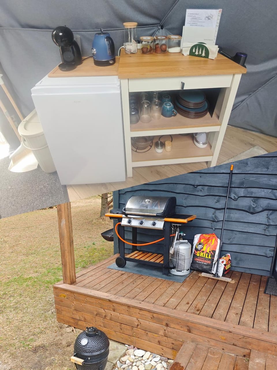 BBQ facilities, Coffee/tea facilities, Kitchen or kitchenette, toaster