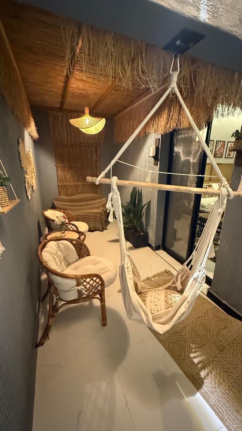 استديو ريفي بجلسة خارجية Apartment in Riyadh