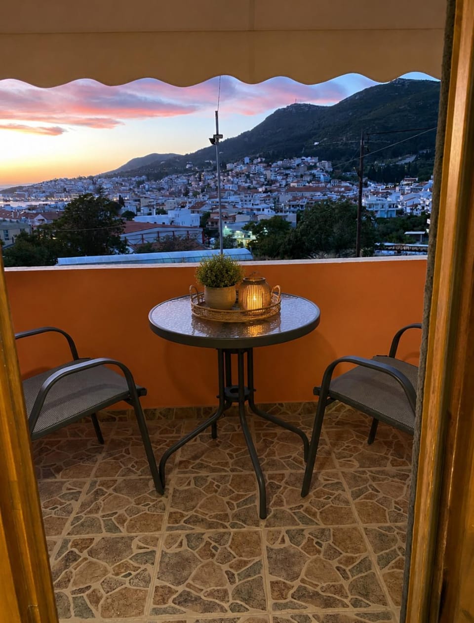 View (from property/room), Balcony/Terrace, Sunset
