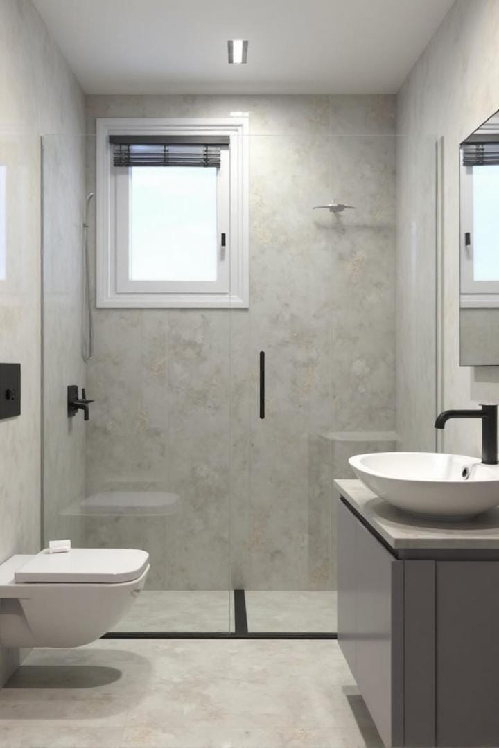 Shower, Toilet, Bathroom