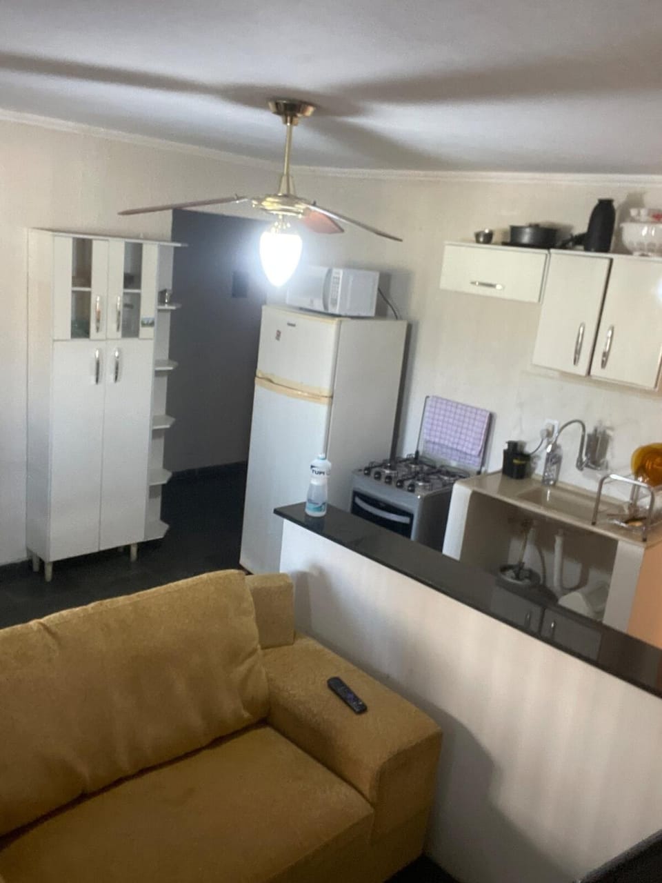Kitchen or kitchenette, Living room