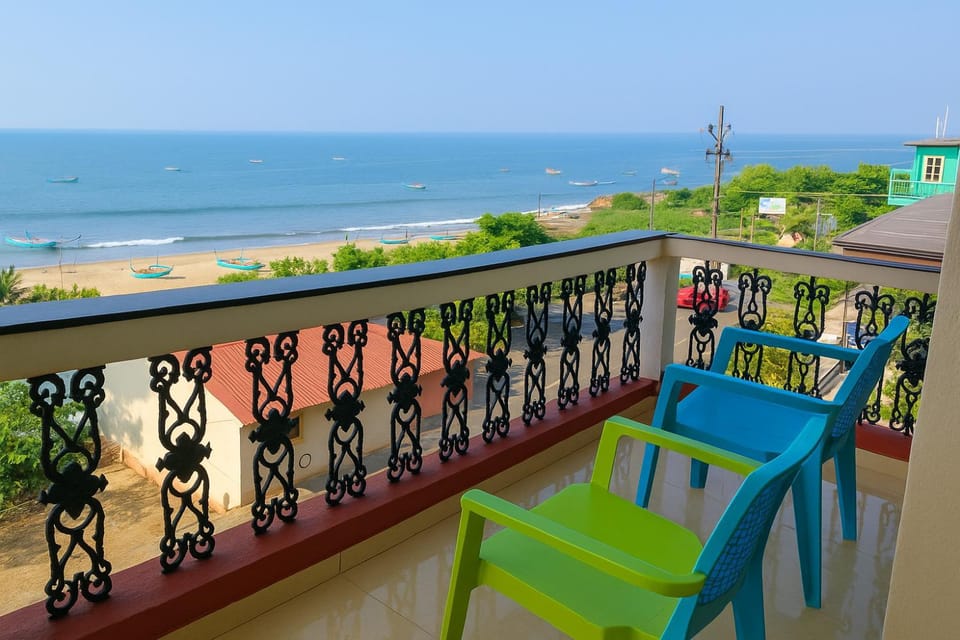View (from property/room), Balcony/Terrace, Beach, Sea view