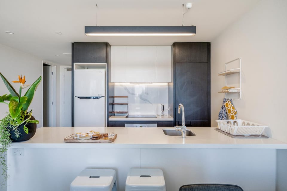 Kitchen or kitchenette, kitchen