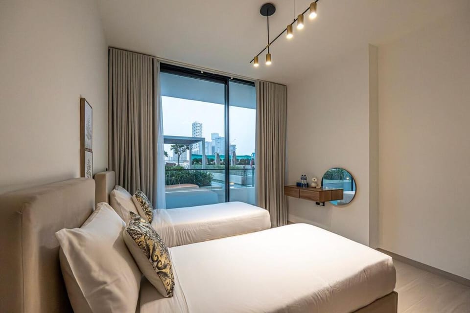 Venetian - Spacious 2BR with private terrace in JVC Apartment in Dubai