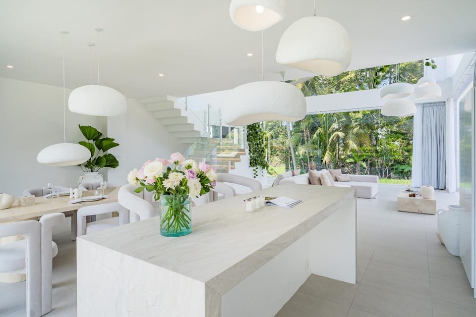 Villa Mayani - Luxe Minimalist 2BR with Rice Field View & Gym Villa in Ubud