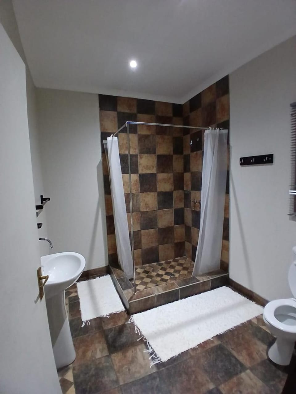 Shower, Toilet, Bathroom, towels