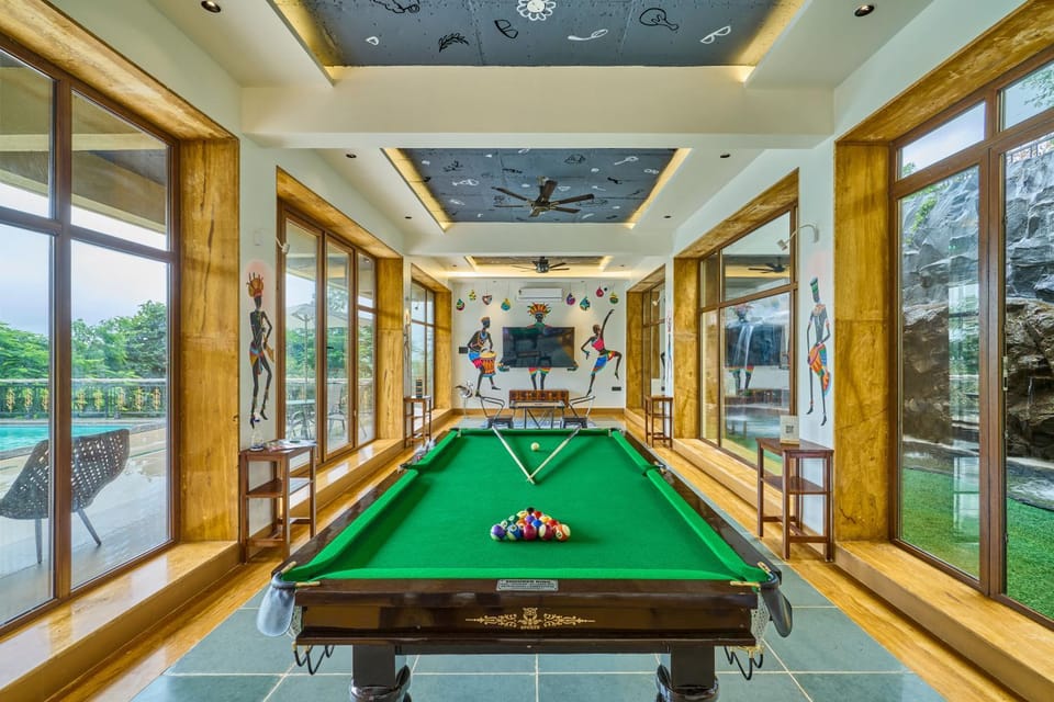 Billiard, Game Room, Pool view, Swimming pool