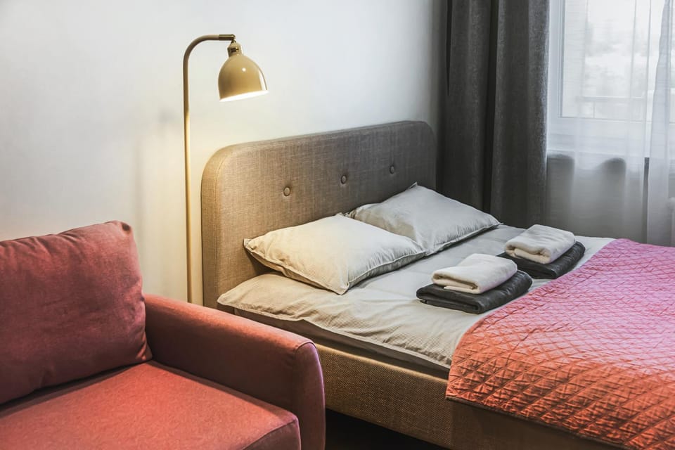 Komfortowy Apartament Jacuzzi & Balkon & 2 sypialnie Apartment in Wroclaw