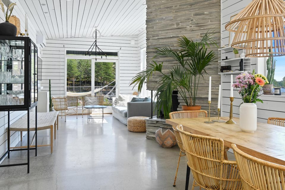 Cottage by the Sea House in Norrbotten County, Sweden