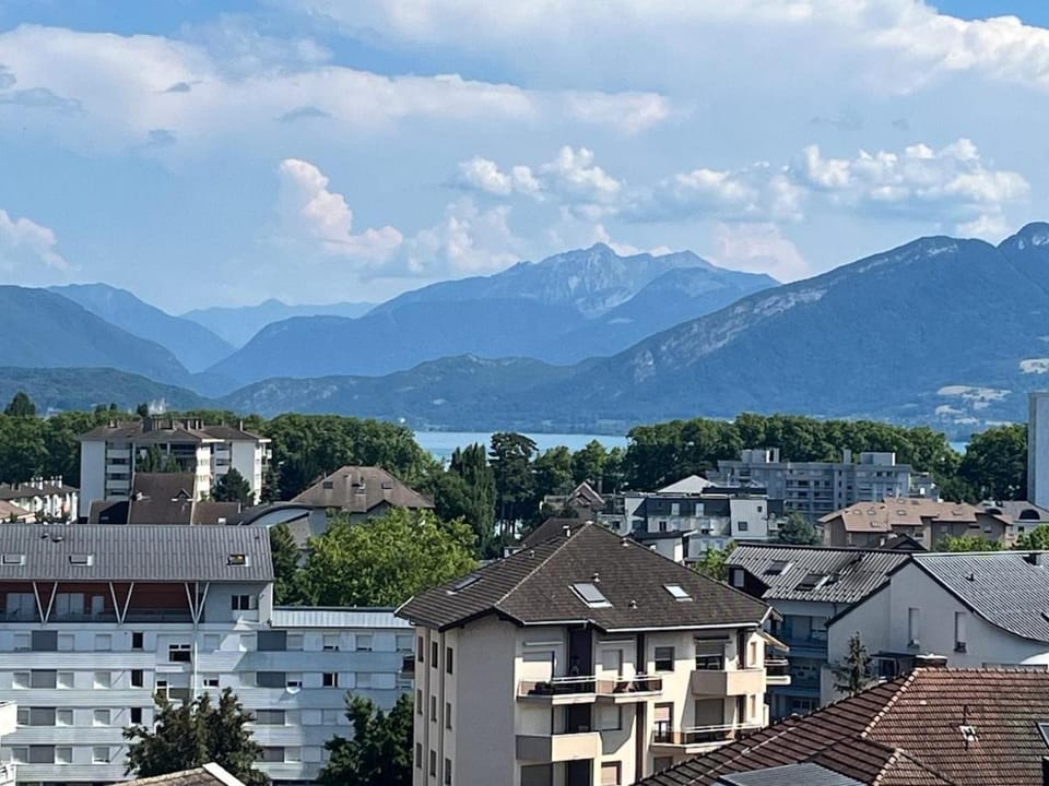Pépite Suites - "RIVIERA" - 2 pièces de charme avec vue lac, clim et parking privé Apartment in Annecy