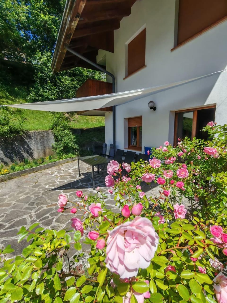 Property building, Patio, Spring, Day, Garden, Garden view