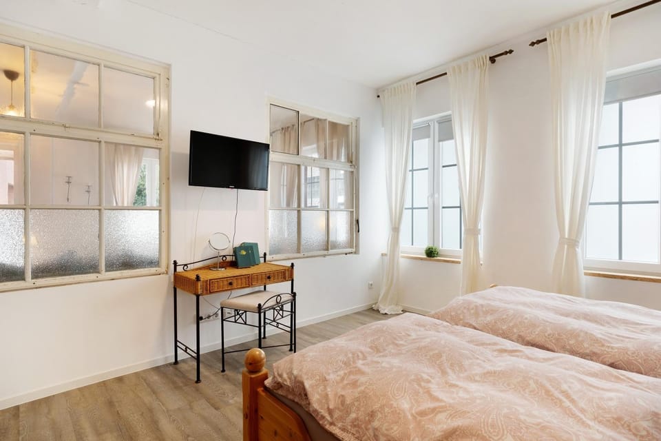 Property building, Living room, Bedroom