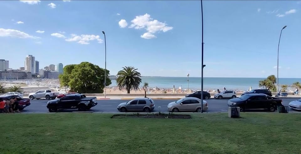 Beach, City view
