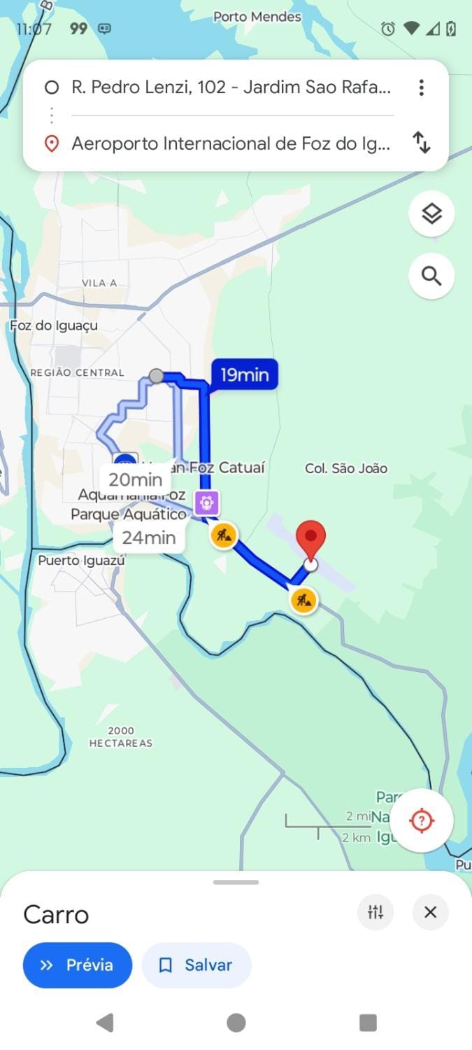 Micro casa a 8 min Rodoviária e 20 minutos Aeroporto Apartment in Foz do Iguaçu