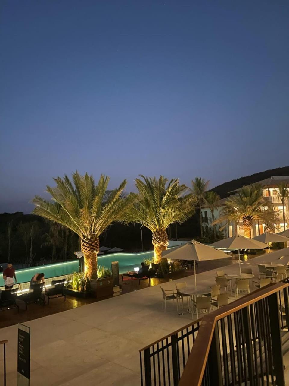 Natural landscape, Pool view
