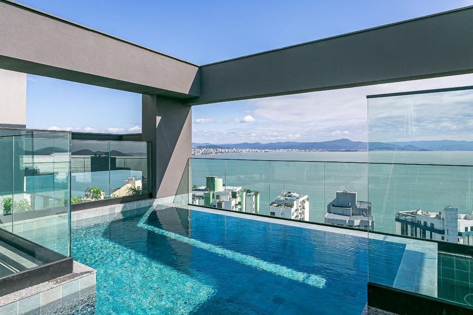 Day, Natural landscape, View (from property/room), Balcony/Terrace, Sea view, Swimming pool