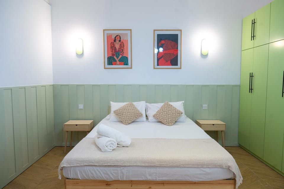 Bed, Bedroom, wardrobe