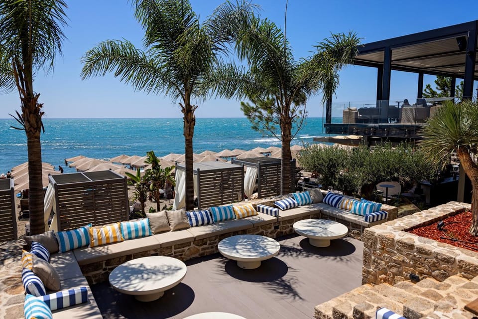Patio, Seating area, Sea view