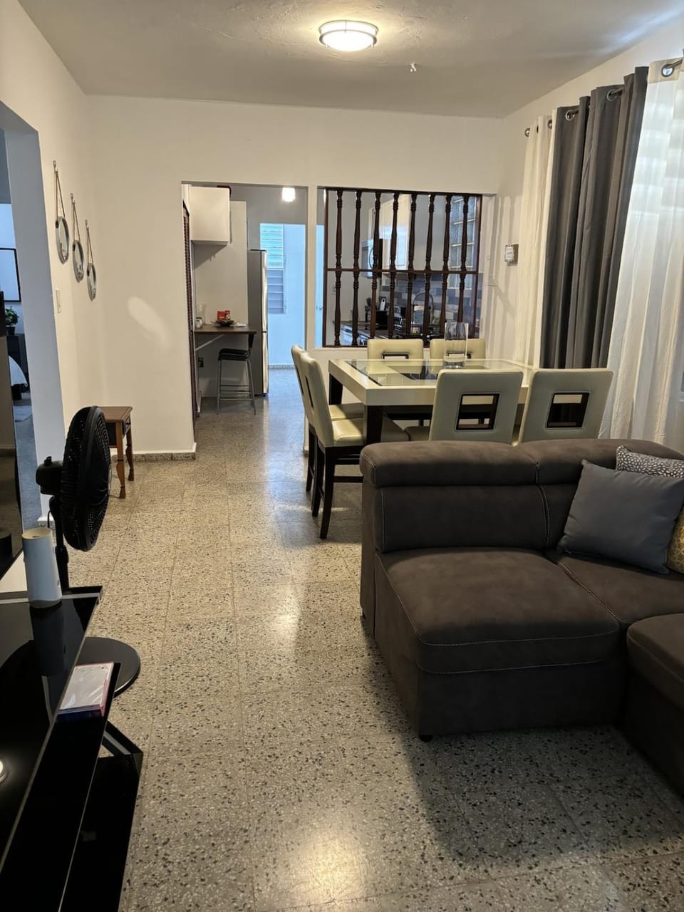 Living room, Dining area