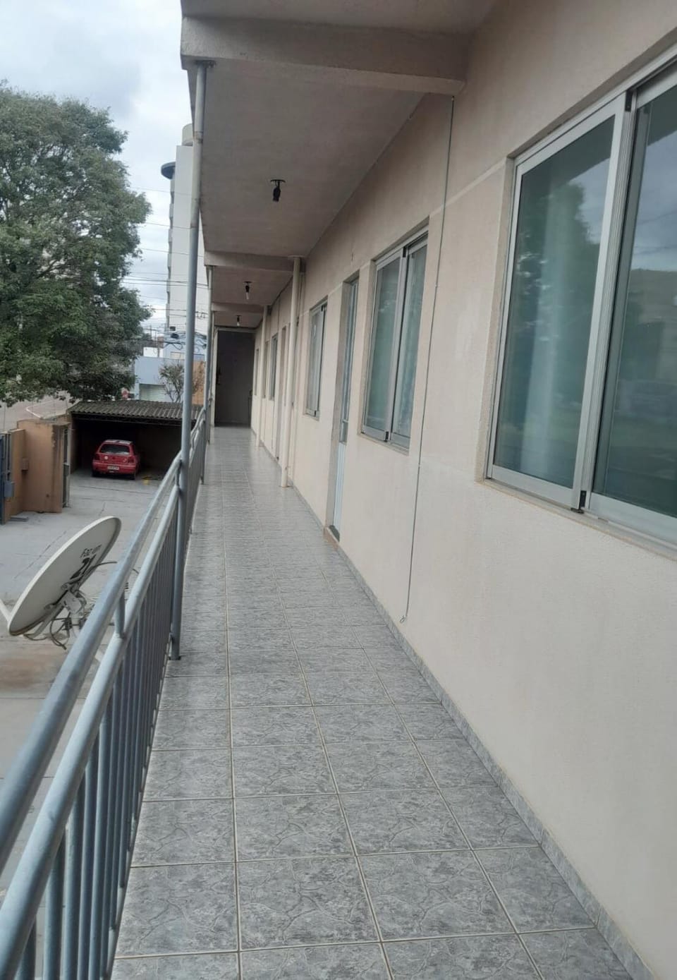 Property building, Day, Parking