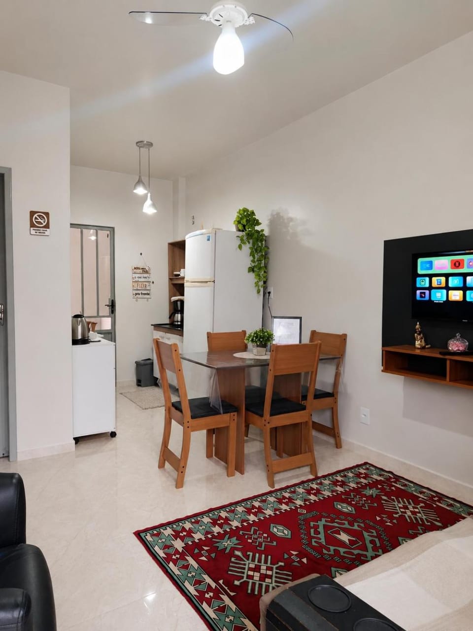 Apto central terreo 2 quartos WIFI 4 camas Apartment in Cascavel