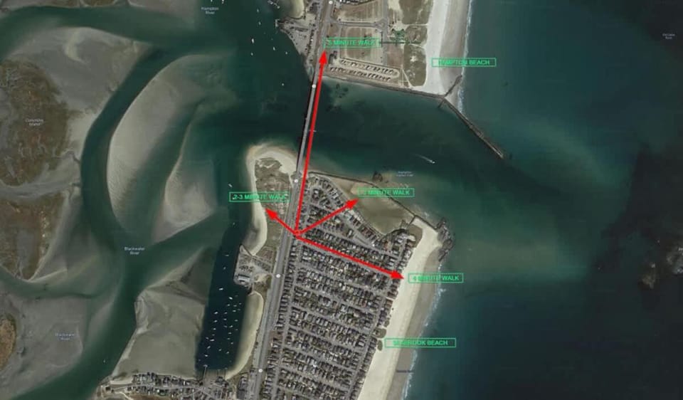 Shark Bait - Cozy Coastal Escape Near Hampton Beach Apartment in Seabrook
