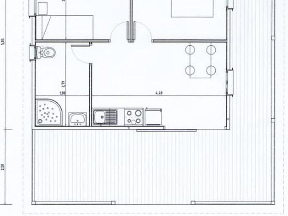 Chalet Accessible avec Terrasse - 5 Pers - API-1-52-283 Campground/ 
RV Resort in Jura
