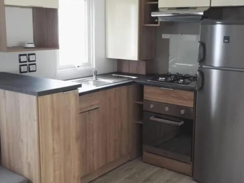 Mobil-home avec terrasse à Saint-Michel-Chef-Chef - API-1-52-504 Campground/ 
RV Resort in Pornic