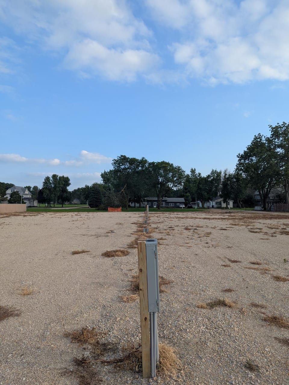 Next to The Fair RV Park and Storage - Empty Lot Campground/ 
RV Resort in Iowa