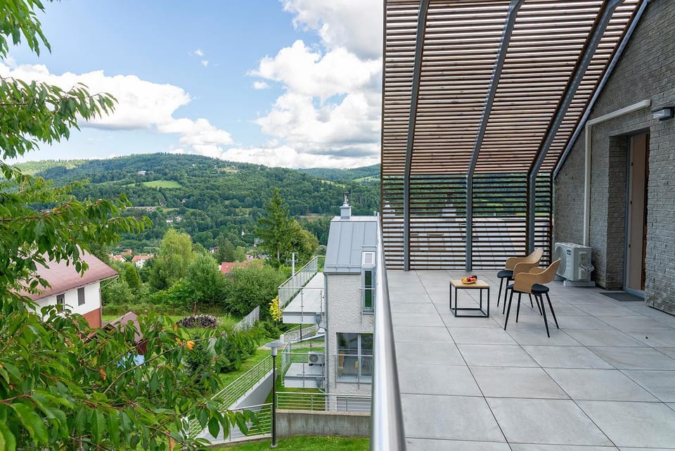 Day, Natural landscape, View (from property/room), Balcony/Terrace, Mountain view