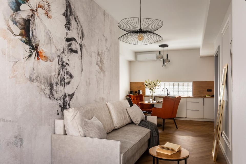 Living room, Seating area, Dining area