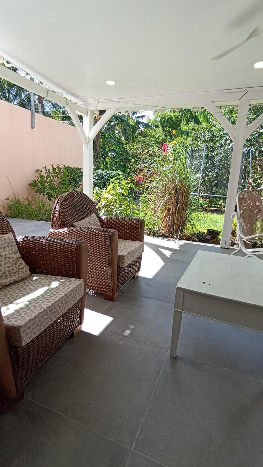 Patio, Garden view