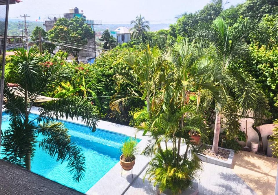 Spring, Day, Natural landscape, Garden view, Pool view, Swimming pool