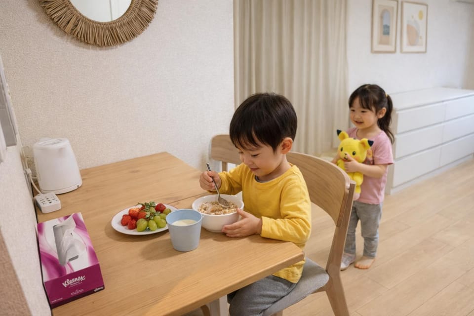 Dining area, children