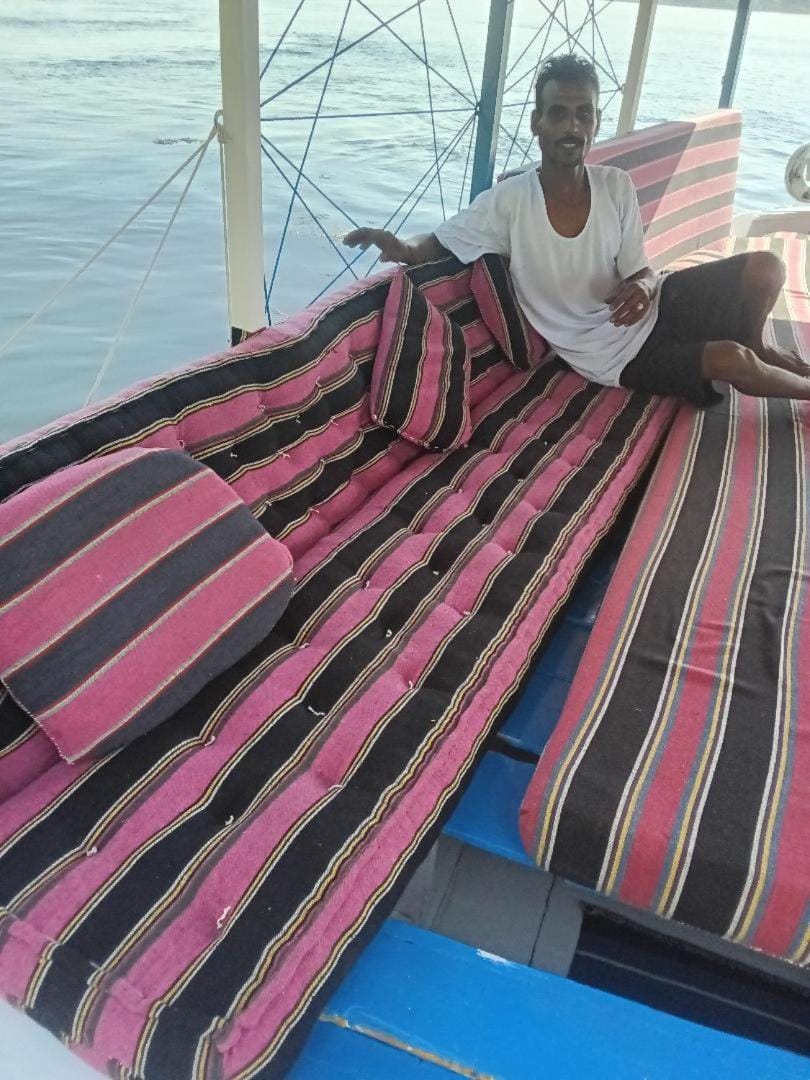 Felucca Alaska Docked boat in Red Sea Governorate
