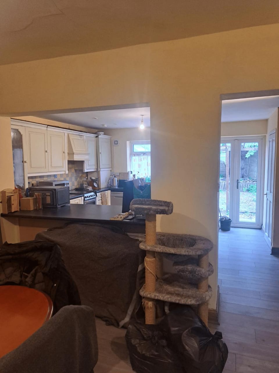 Property building, kitchen