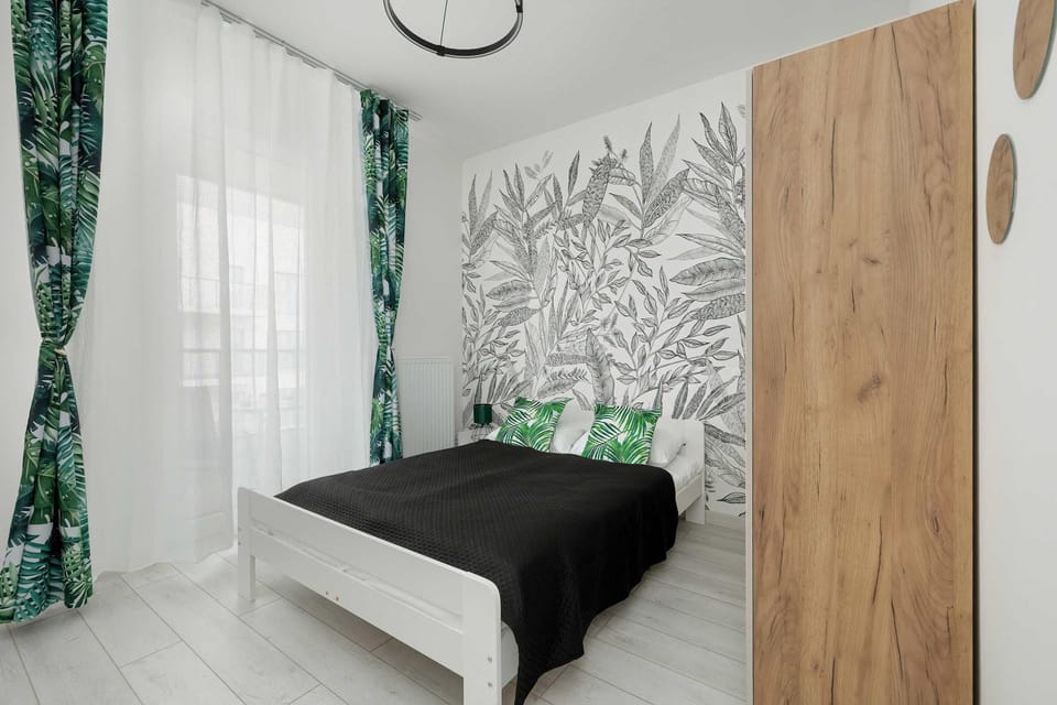 Bed, Photo of the whole room, Bedroom, wardrobe