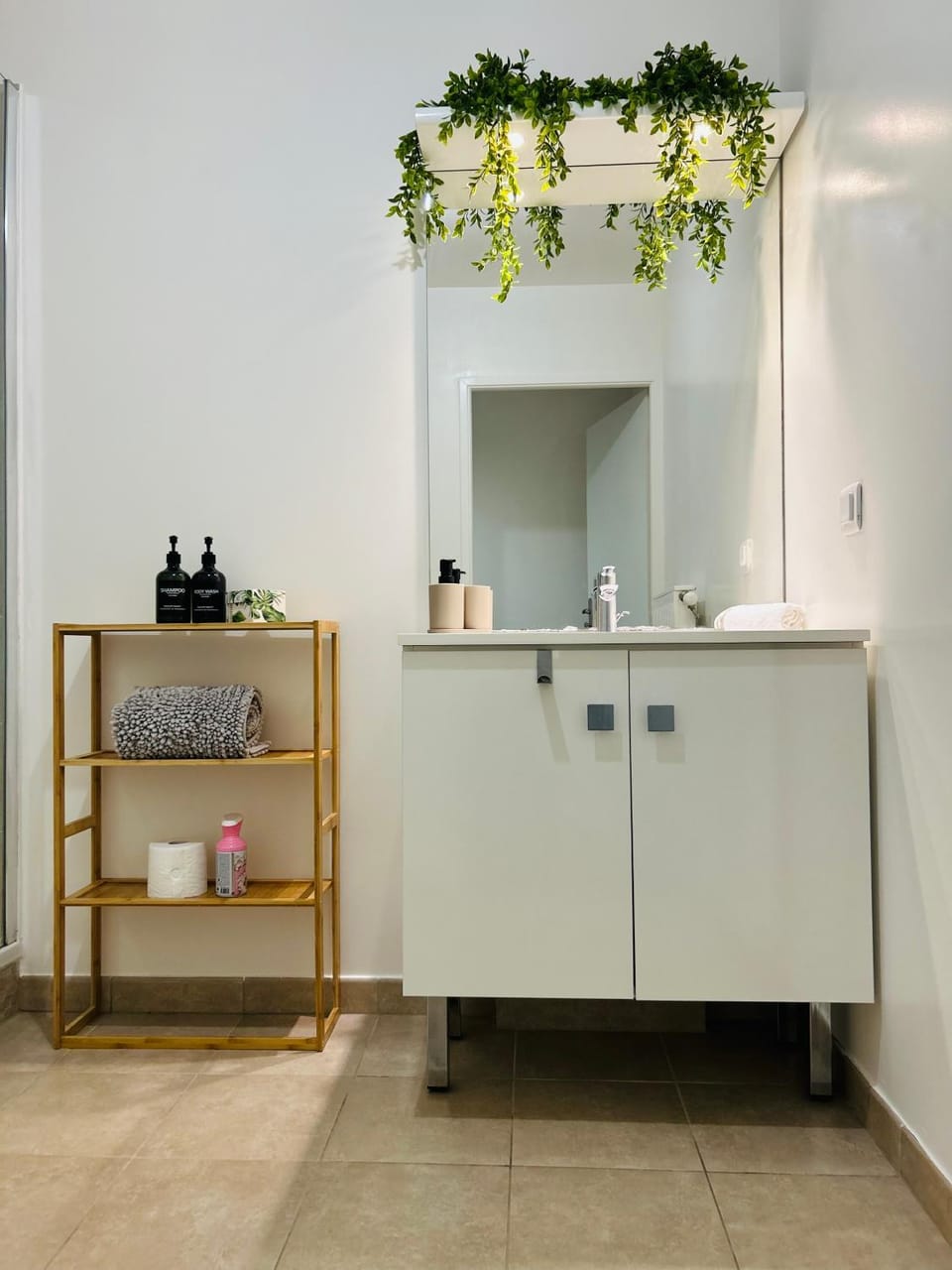 Bathroom, hair dryier