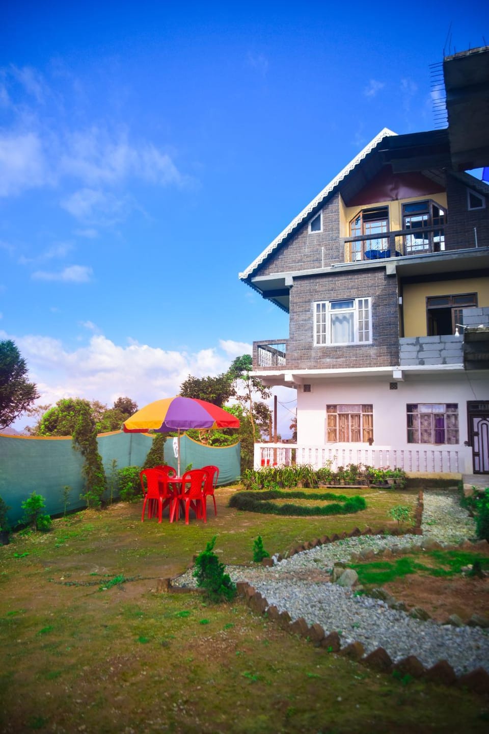 Property building, Garden