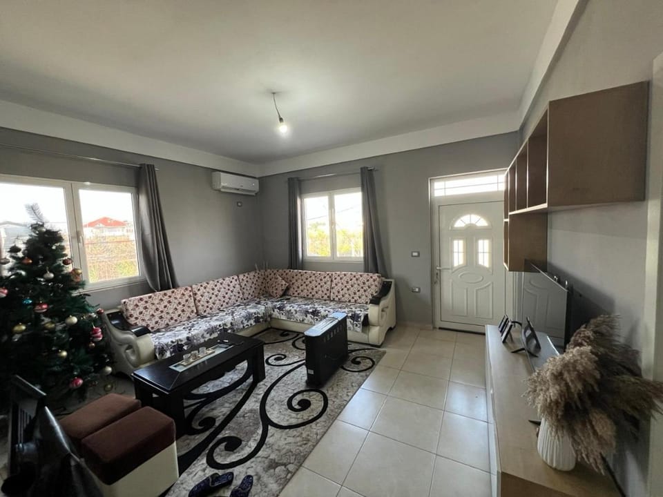 Living room, air conditioner
