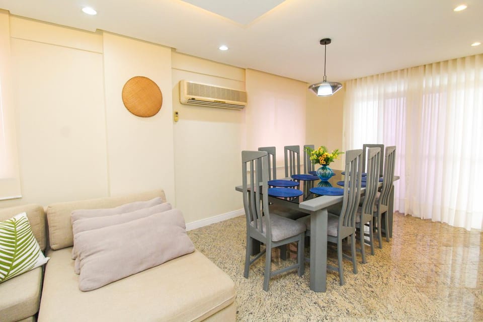 Dining area, air conditioner