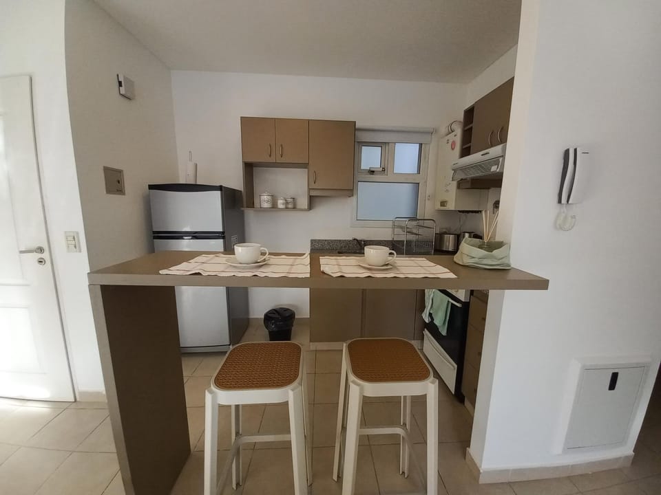Kitchen or kitchenette, oven, stove, toaster