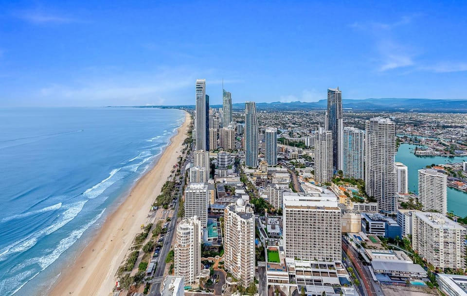 Property building, Nearby landmark, Day, Natural landscape, Bird's eye view, Beach, City view, Sea view