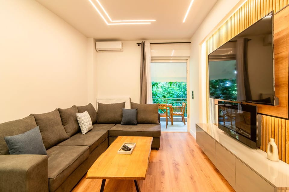 TV and multimedia, Living room, Seating area, Evening entertainment, air conditioner