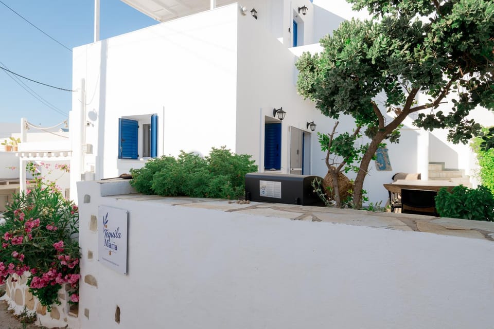 TEQUILA MARIA- PRIME LOCATION close to ALL- WALKING DISTANCE Apartment in Naousa