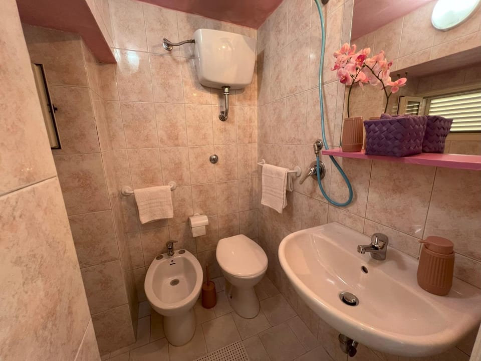 Shower, Toilet, Bathroom, bidet, towels