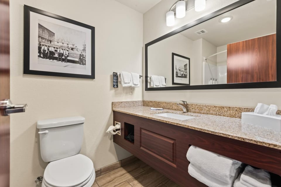 Toilet, Bathroom, towels